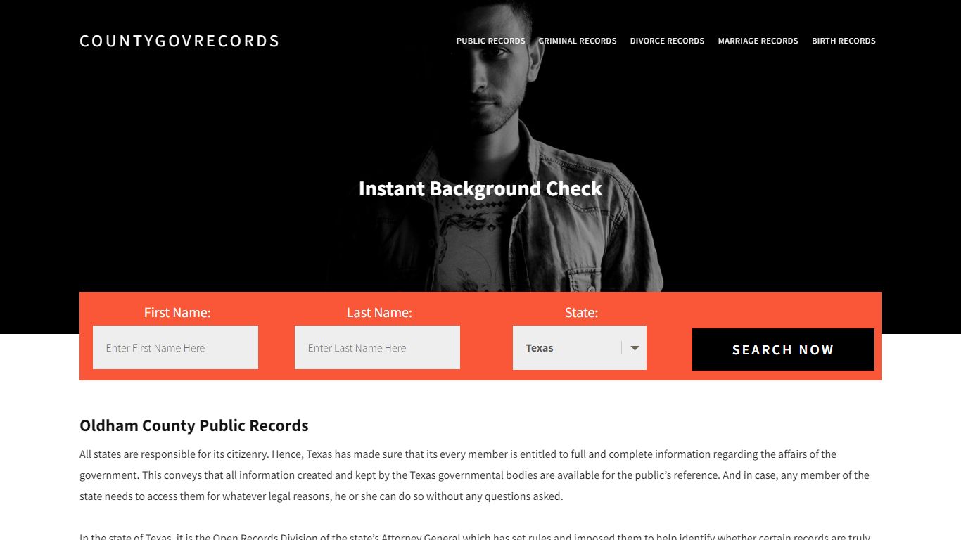 Oldham County Public Records | Get Instant Reports On People